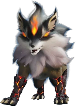 Flameruff, Highland form, official art