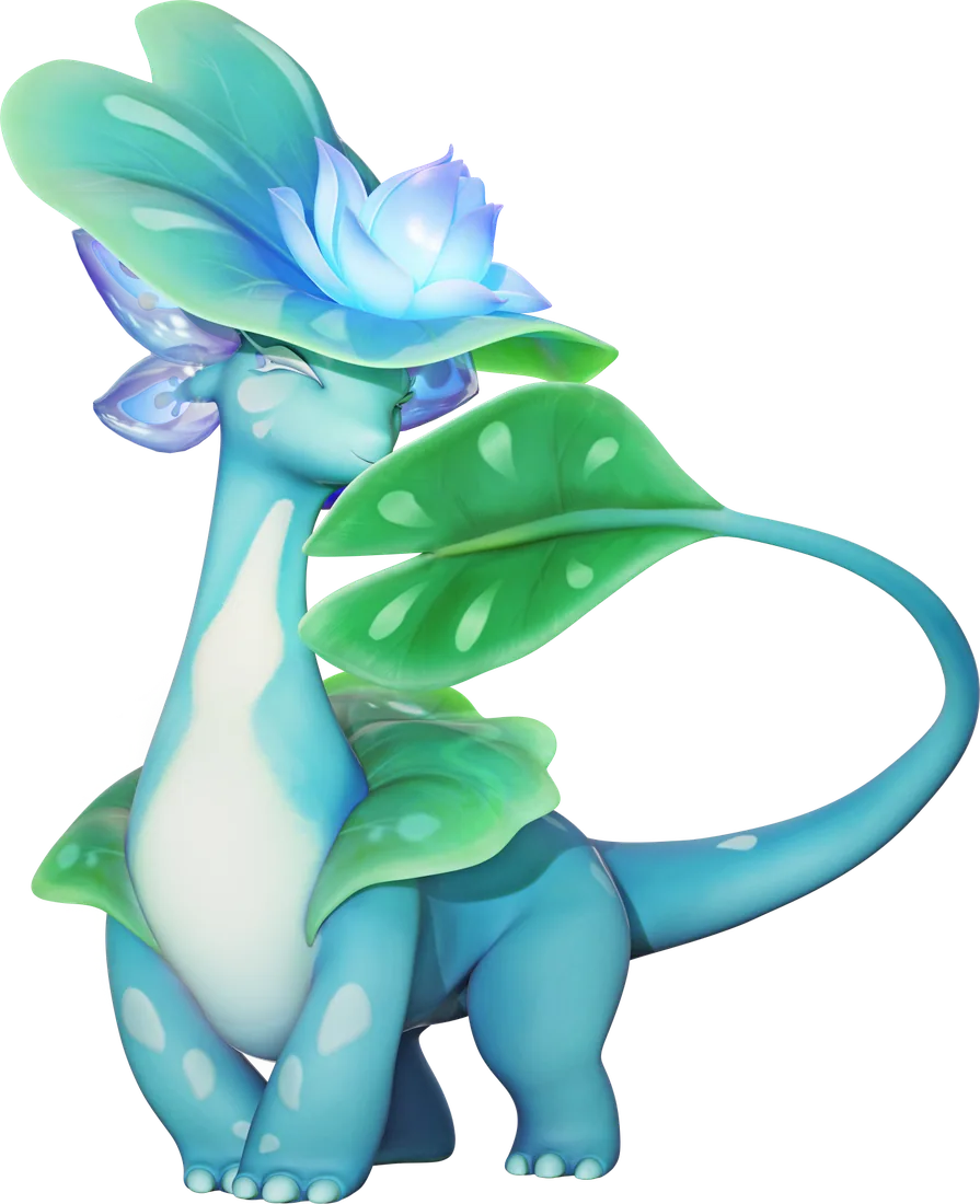 Leafy, Basic form, official art