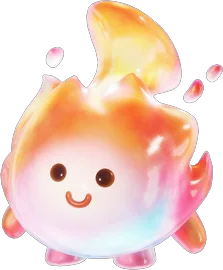 Little Fire Spirit, Prismana form, official art