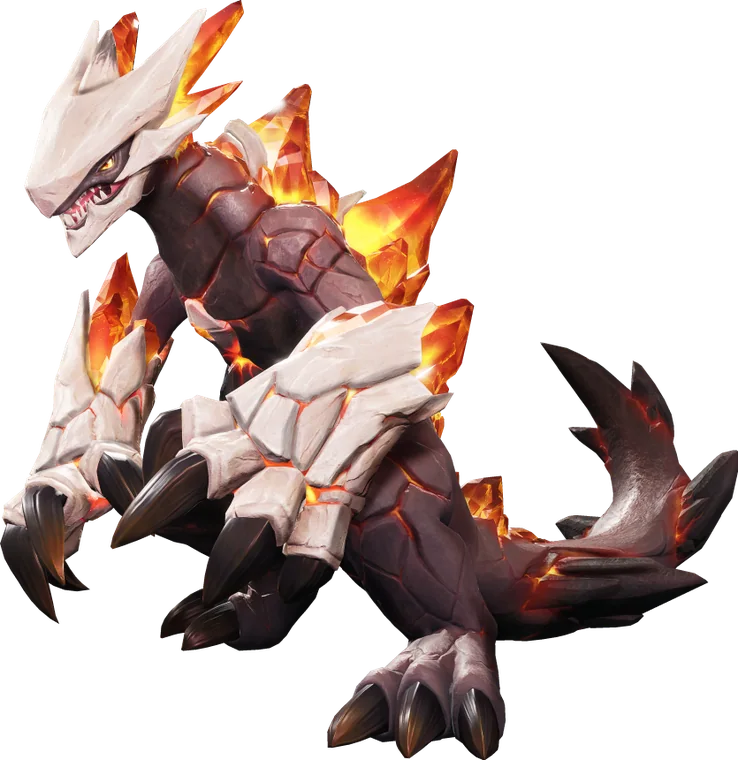 Magmarex, basic form, official art