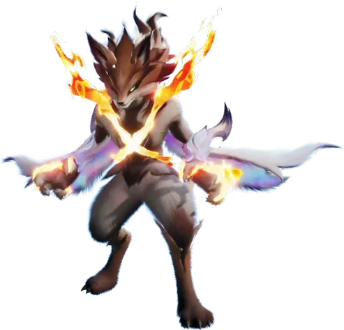 Scorchhowl, Prismana form, official art