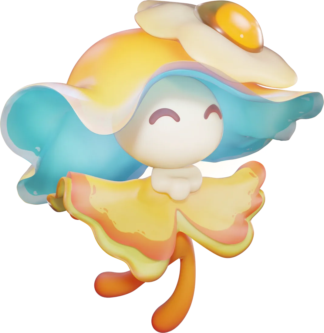 Veilfloat, Basic form, official art